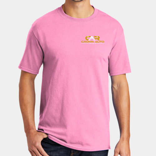 Crown Auto Repair Candy Pink Core Blend Tee Thumbnail