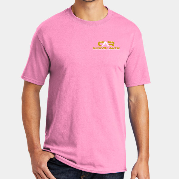 Crown Auto Repair Candy Pink Core Blend Tee Thumbnail