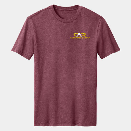 Crown Auto Repairs Heathered Cardinal Perfect Blend ® CVC Tee Thumbnail